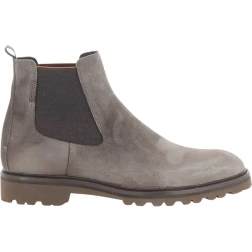 Taupe Herrenschuhe Sfm-60018 - Floris van Bommel - Modalova