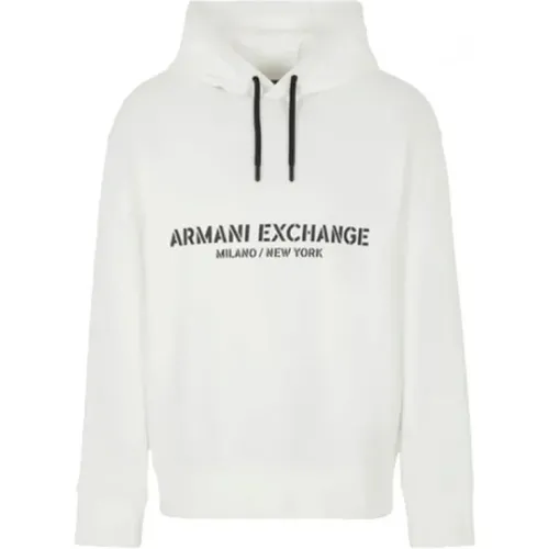 Hoodie , male, Sizes: XS, S, XL, L, M - Armani Exchange - Modalova