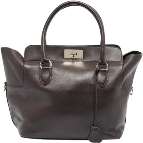 Pre-owned Leather totes , female, Sizes: ONE SIZE - Hermès Vintage - Modalova