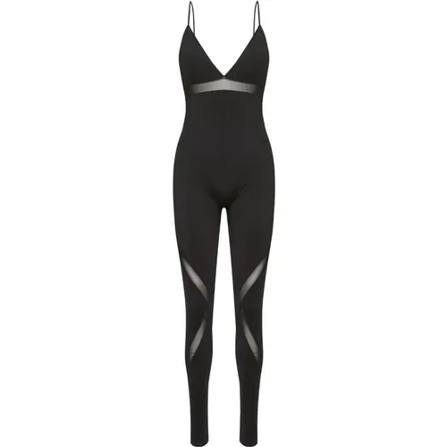 Sannagz Catsuit Hose 10908429 Schwarz , Damen, Größe: M - Gestuz - Modalova