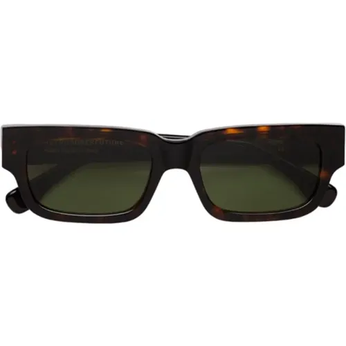 Green Roma Sunglasses , unisex, Sizes: ONE SIZE - Retrosuperfuture - Modalova