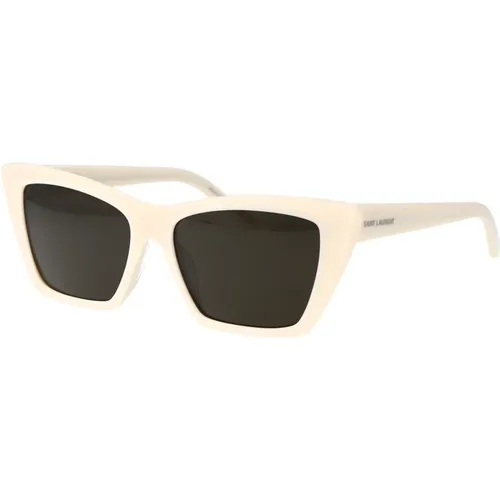 Mica Sunglasses , female, Sizes: 55 MM - Saint Laurent - Modalova