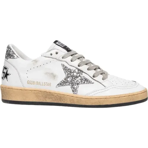 Italienische Ball Star Napa Sneakers , Damen, Größe: 40 EU - Golden Goose - Modalova