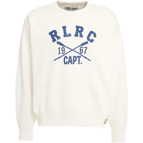 Weiße Sweatshirt Ss24 Stilvolle Herrenbekleidung - Ralph Lauren - Modalova