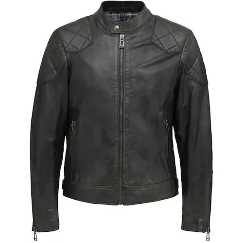Hand Waxed Leather Jacket , male, Sizes: S, 3XL, M, L, 2XL, XL - Belstaff - Modalova