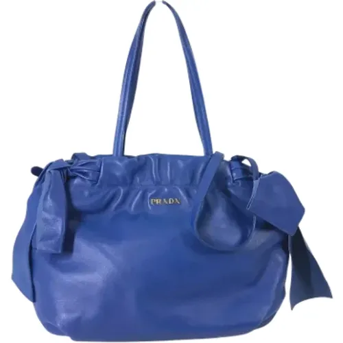 Pre-owned Leather prada-bags , female, Sizes: ONE SIZE - Prada Vintage - Modalova