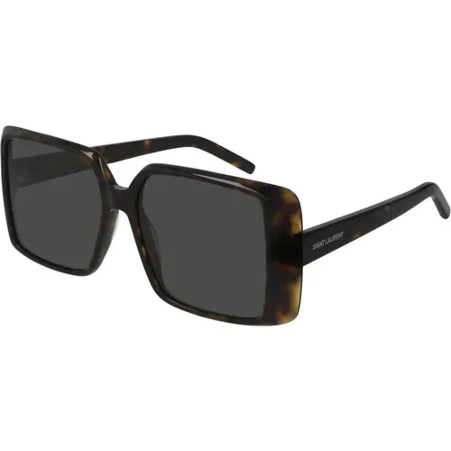 Stylische Sonnenbrille für Frauen , Damen, Größe: 56 MM - Saint Laurent - Modalova