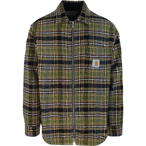 Checkered Shirt Jacket , male, Sizes: M - Carhartt WIP - Modalova