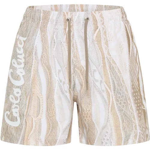 Sportliche Beachvolleyball Surf Badeshorts , Herren, Größe: 3XL - carlo colucci - Modalova