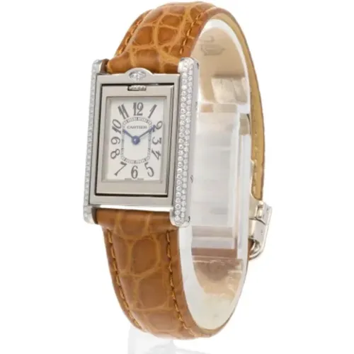 Pre-owned Metal watches , female, Sizes: ONE SIZE - Cartier Vintage - Modalova