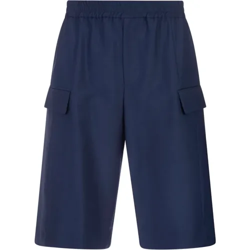 Cargo Bermuda Shorts , male, Sizes: L, M - alexander mcqueen - Modalova