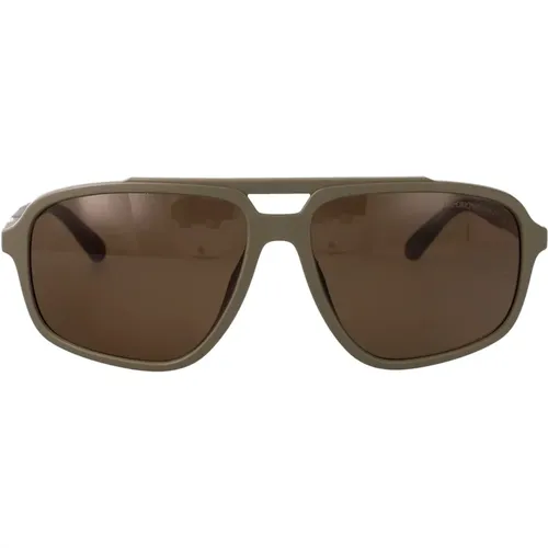 Stylish Sunglasses with Model 0Ea4236U , male, Sizes: 59 MM - Emporio Armani - Modalova