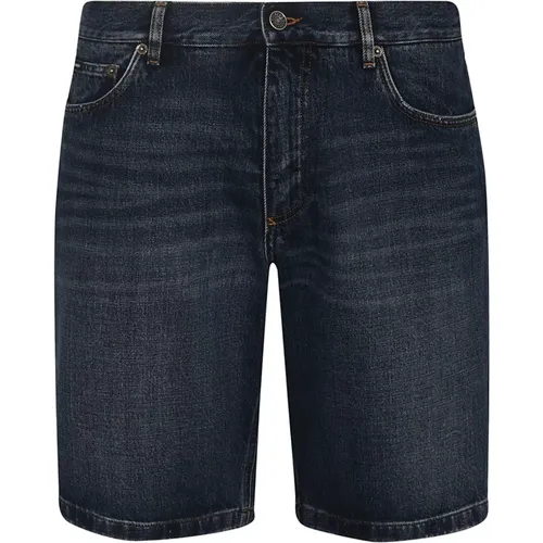 Navy Denim Jeans Straight Leg , male, Sizes: 3XL - Dolce & Gabbana - Modalova