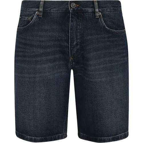 Navy Denim Jeans Straight Leg , male, Sizes: XL, M, S, 3XL, 2XL - Dolce & Gabbana - Modalova