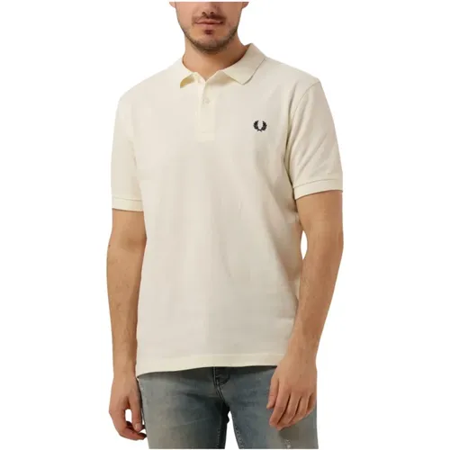 Herren Polo & T-shirts Einfaches Hemd , Herren, Größe: XS - Fred Perry - Modalova