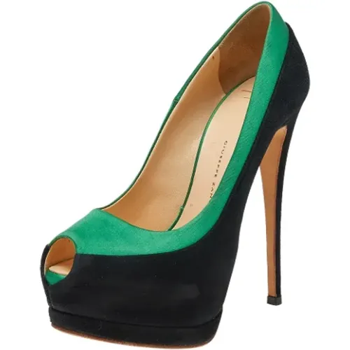 Pre-owned Satin heels - Giuseppe Zanotti Pre-owned - Modalova