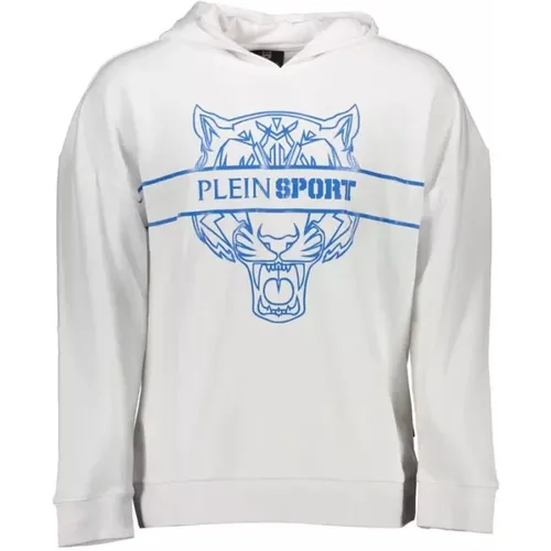 Hooded Sweatshirt with Contrast Print , male, Sizes: 2XL, S, M, L, XL - Plein Sport - Modalova