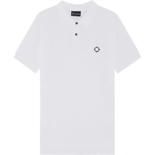 SS Pique Polo Shirt , male, Sizes: L, S, XL - Ma.strum - Modalova