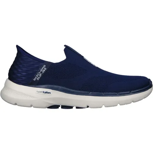 Hands Free Slip-ins®: GO Walk 6® - Easy On , Herren, Größe: 44 EU - Skechers - Modalova