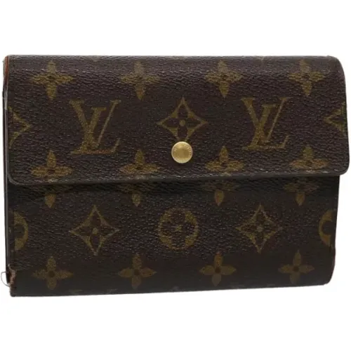 Pre-owned Canvas wallets , female, Sizes: ONE SIZE - Louis Vuitton Vintage - Modalova