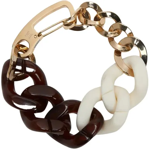 Zweifarbiges Harzkettenarmband Ss23 - Carolina Herrera - Modalova