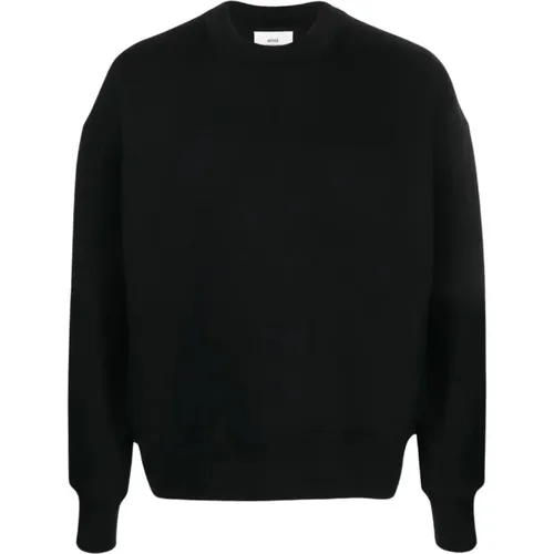 AMI Patch Logo Sweatshirt Size: XL, colour: , male, Sizes: L - Ami Paris - Modalova