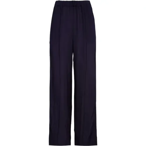 Navy Trousers for Women , female, Sizes: 2XS, XS - Aspesi - Modalova