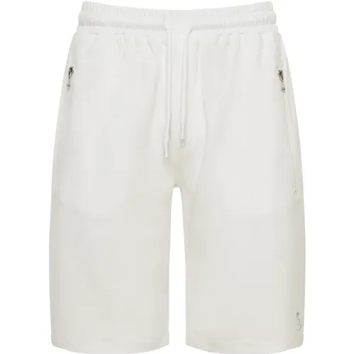 Cotton Blend Shorts with Pockets , male, Sizes: L, M, XL, 2XL - Barba - Modalova