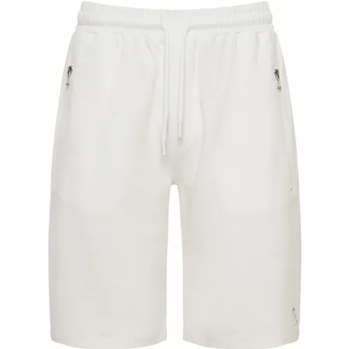 Cotton Blend Shorts with Pockets , male, Sizes: XL, 2XL - Barba - Modalova