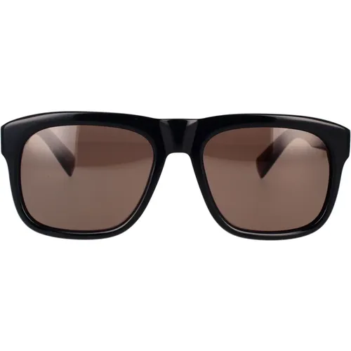 Modische Oversized Quadratische Sonnenbrille SL 558 003 , Herren, Größe: 57 MM - Saint Laurent - Modalova