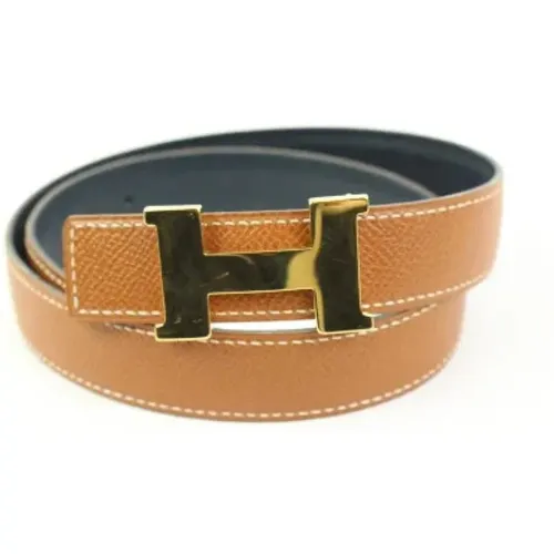 Pre-owned Leather belts , female, Sizes: ONE SIZE - Hermès Vintage - Modalova