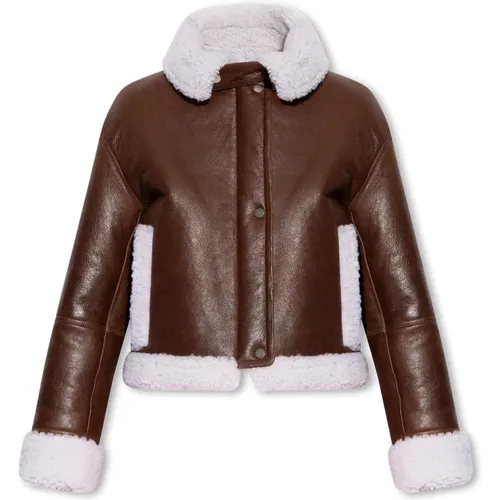 Lamb shearling coat , female, Sizes: S - Yves Salomon - Modalova