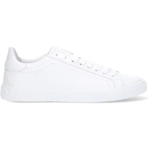 Weiße Sneakers , Herren, Größe: 41 1/2 EU - Dolce & Gabbana - Modalova