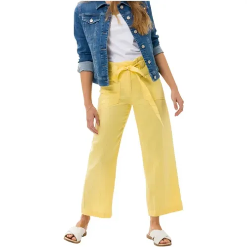 Maine Bananen Stil Hose , Damen, Größe: XL - BRAX - Modalova