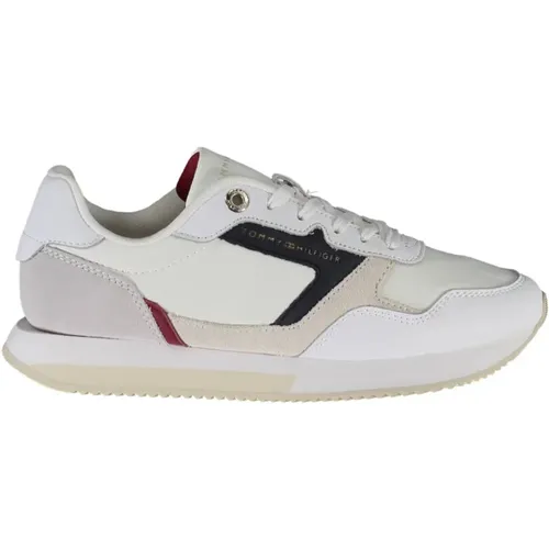 Sneakers with Contrasting Details , female, Sizes: 6 UK, 7 UK, 5 UK, 4 UK, 3 UK, 8 UK - Tommy Hilfiger - Modalova