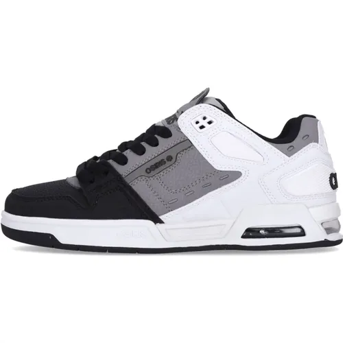 Skate Shoes White/Grey Peril Style , male, Sizes: 11 UK, 7 1/2 UK - Osiris - Modalova