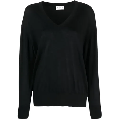 V-Neck Sweater , female, Sizes: M, XS, S - P.a.r.o.s.h. - Modalova