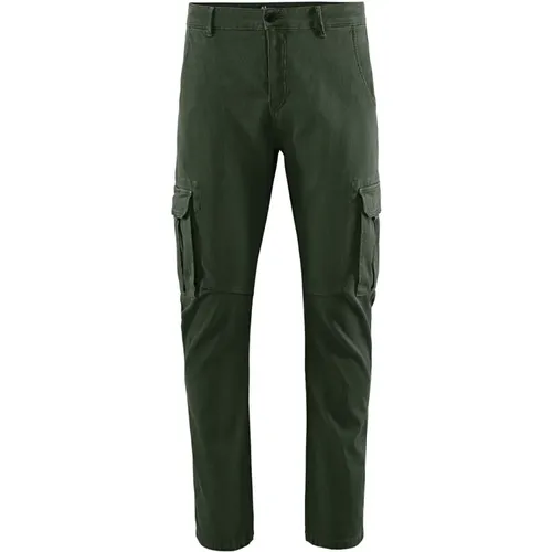 Stretch Cotton Cargo Pants , male, Sizes: W30, W31, W33, W38, W34, W29, W40, W36, W32 - BomBoogie - Modalova