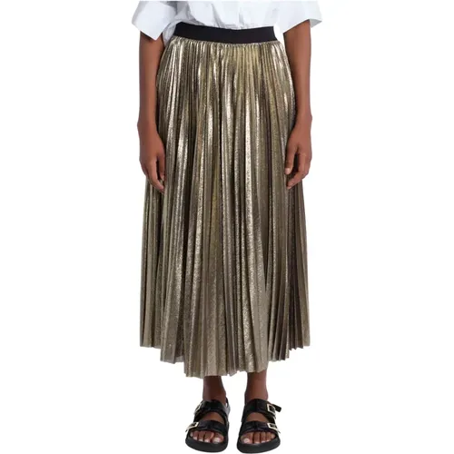 Skirts Golden , female, Sizes: L - Max Mara - Modalova