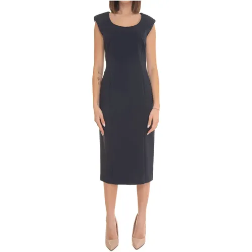 Stretchy Sheath Dress with Back Vent , female, Sizes: XL, S, L, M, 2XL - Luckylu - Modalova