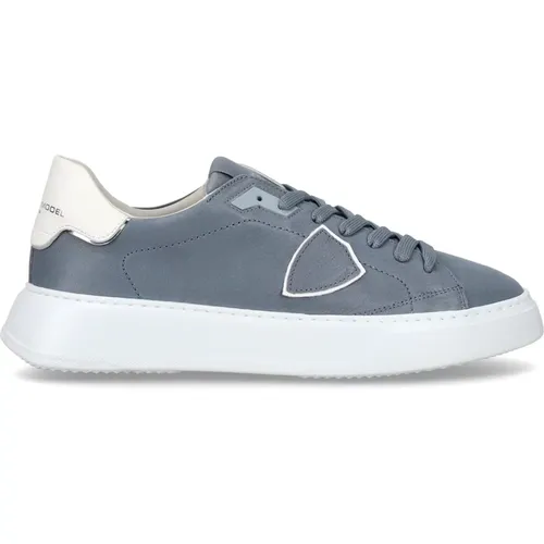 Sneakers Temple Tennis , Herren, Größe: 40 EU - Philippe Model - Modalova