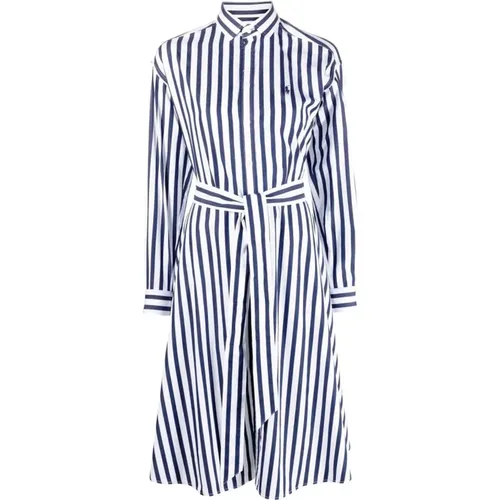 Long sleeve day dress , female, Sizes: S, XS - Ralph Lauren - Modalova