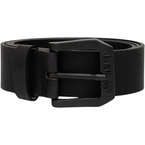 Trendy Belt for Men and Women , Herren, Größe: 90 CM - Replay - Modalova