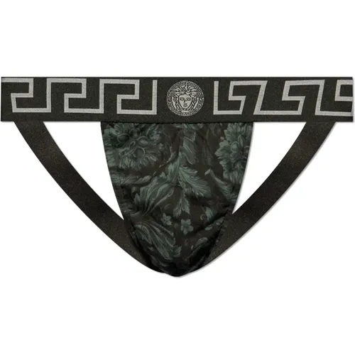 Patterned jockstraps , male, Sizes: 2XL, XL, M, L - Versace - Modalova