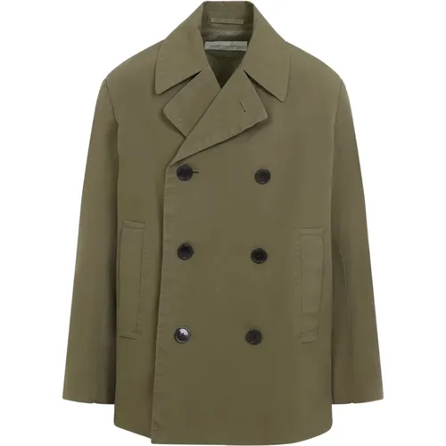 Cotton Coat Aw24 Stylish Comfort , male, Sizes: L - Dries Van Noten - Modalova