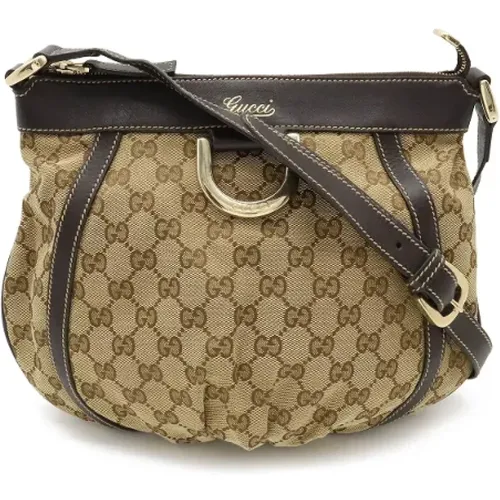 Pre-owned Canvas crossbody-bags , female, Sizes: ONE SIZE - Gucci Vintage - Modalova