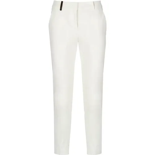 Cotton Trousers with Pockets , female, Sizes: 2XS, XS - PESERICO - Modalova
