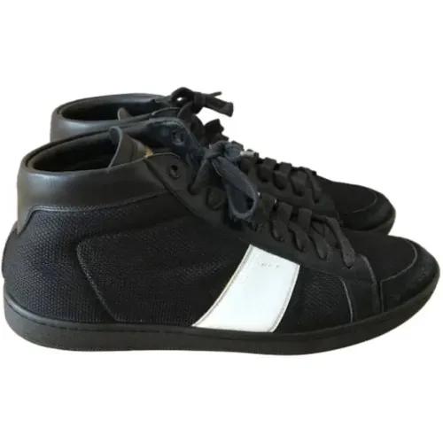 Pre-owned Canvas sneakers , male, Sizes: 7 UK - Saint Laurent Vintage - Modalova