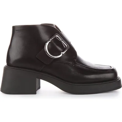 Leather Monk Strap Shoes , female, Sizes: 7 UK, 6 UK, 5 UK - Vagabond Shoemakers - Modalova
