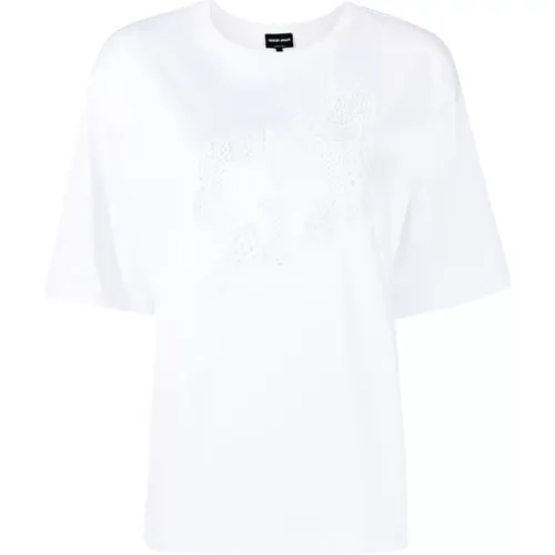 T-Shirts , Damen, Größe: S - Giorgio Armani - Modalova